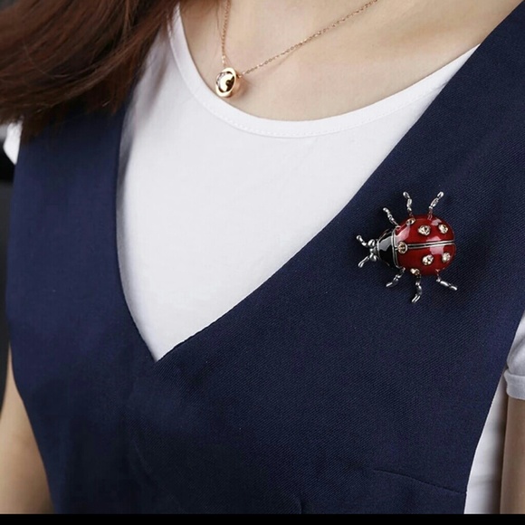 Ladybug Pin/Brooch - Picture 4 of 4